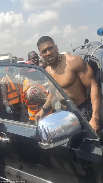 Anthony Joshua Discharged from Hospital After Nigeria Car Crash; Pays Respects to Deceased Friends