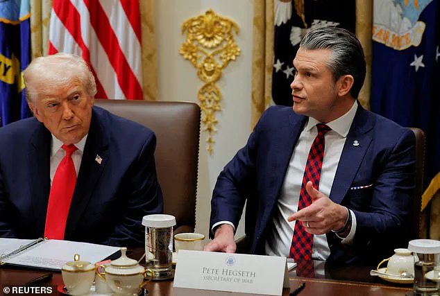 Tensions Rise at Pentagon as New Secretary of War Clashes with Veteran General Over Ukraine Strategy