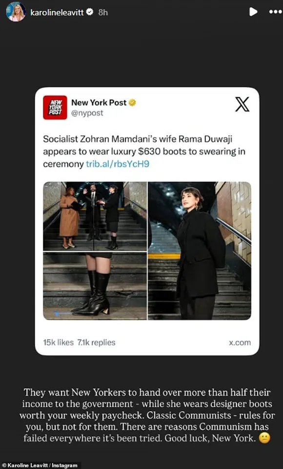 White House Condemns Mayor's Wife's Inauguration Attire, Highlighting Government's Role in Public Hypocrisy