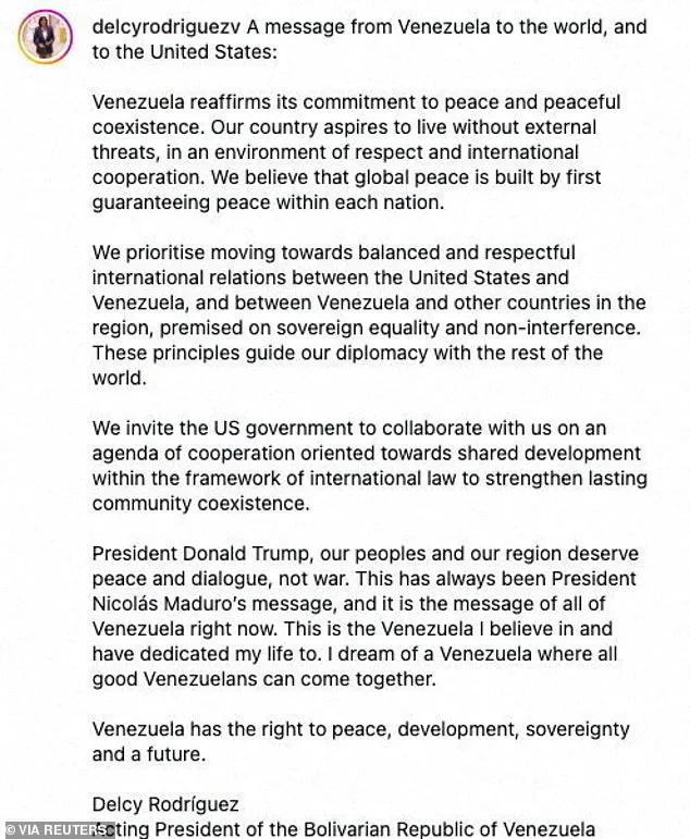 Ousted Venezuelan President Nicolas Maduro Faces Narco-Terrorism Charges in US Court