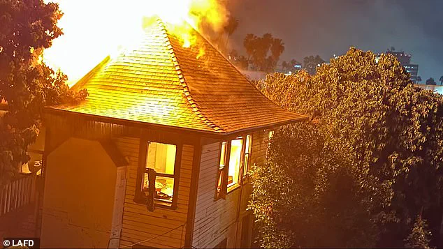 Catastrophic Fire Destroys Historic Hollywood Motel Once Famed for Hosting Rock Legends and Appearing in Iconic Films