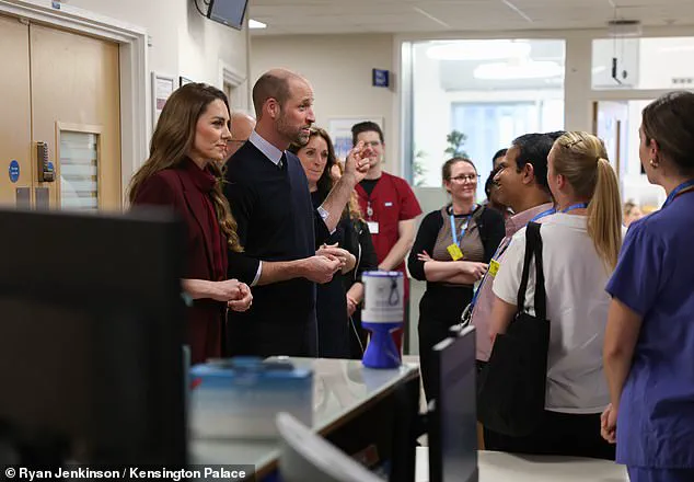 Prince and Princess of Wales Surprise NHS Staff with Gratitude at Charing Cross Hospital