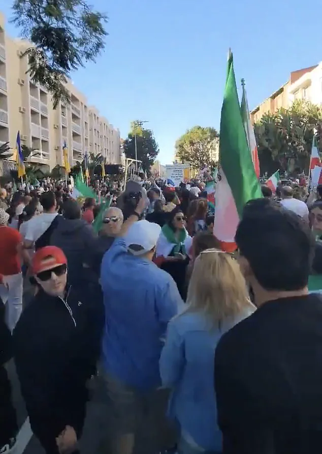 Chaos Erupts at LA Pro–Iranian Rally as U-Haul Truck Incident Sparks Investigation