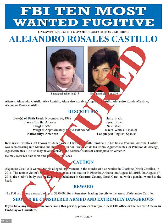 Exclusive: FBI Secures Arrest of Top Ten Fugitive in Mexico, Unveiling Key Details in High-Profile Murder Case