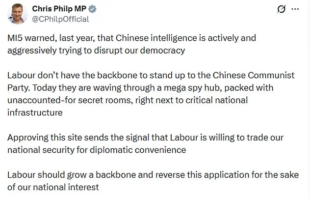 Keir Starmer Approves Controversial China Embassy in London Despite Security Fears, Marking Policy Shift
