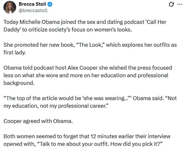Michelle Obama's New Fashion Book Sparks Hypocrisy Debate as Social Media Firestorm Escalates