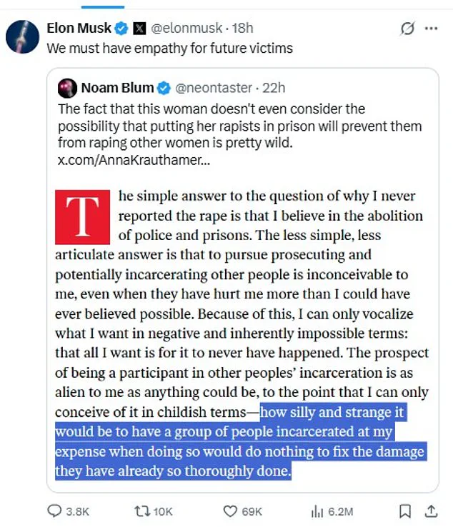 Prison Abolitionist Anna Krauthamer's Decision Not to Report Rape Ignites Controversy