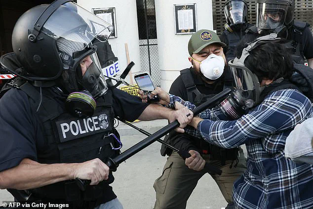 Clashes Erupt in Downtown Los Angeles as Protesters Confront Police Over ICE Raids