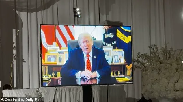 President Trump Delivers Heartfelt Speech at Wedding of Campaign Advisor Alex Bruesewitz and Carolina Urrea at Trump National Doral Miami