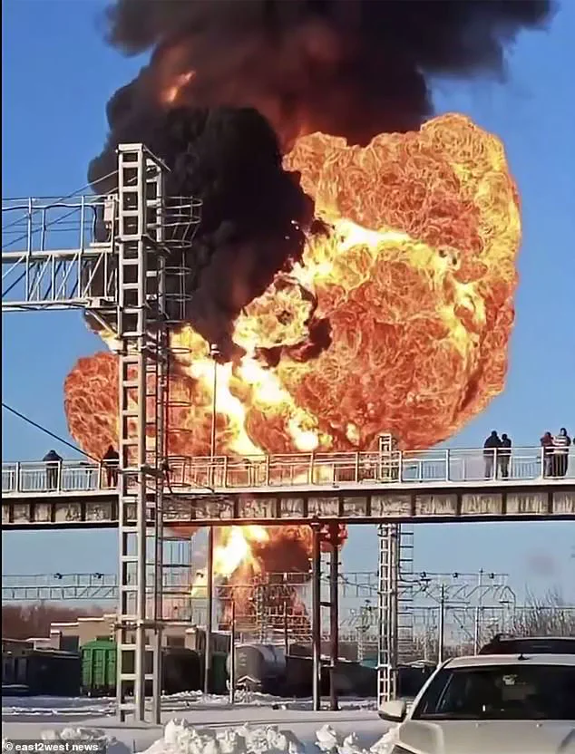 Explosion on Key Russian War Supply Route in Tambov Sparks Suspicions of Ukraine-Linked Sabotage