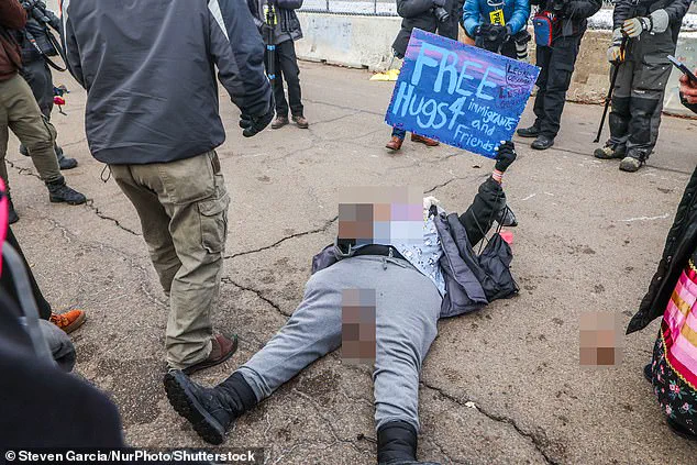 Anti-ICE Protest Turns Chaotic as Demonstrators Hurl Sex Toys at Truck with 'Nuremberg 2.0' Banner
