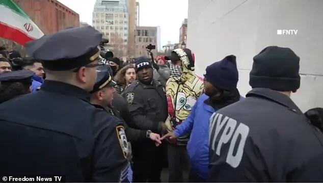 Chaos Erupts in Washington Square Park as Protesters Clash During Vigil for Iranian Supreme Leader