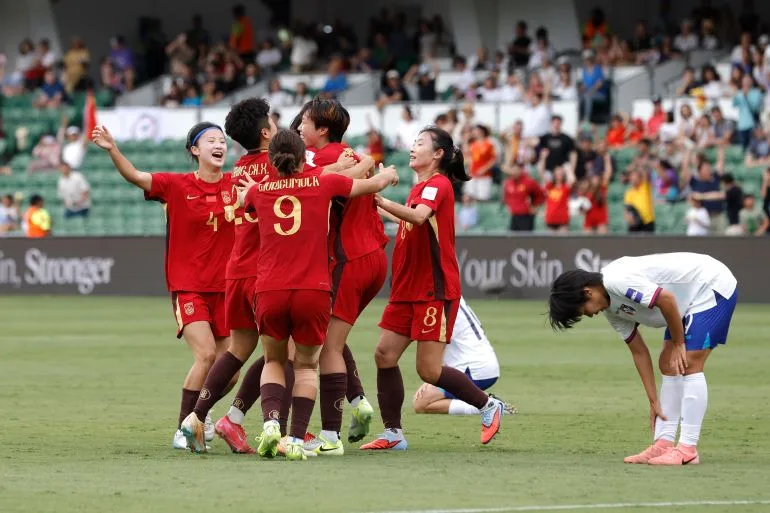 China Advances to Women's Asian Cup Semifinals with Dramatic 2-0 Victory Over Taiwan