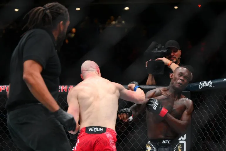 Israel Adesanya Suffers Fourth Consecutive Loss in TKO Defeat to Joe Pyfer