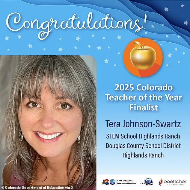 Former Colorado Teacher of the Year Finalist Sentenced to Over a Decade in Prison for Sexually Exploiting 16-Year-Old Student