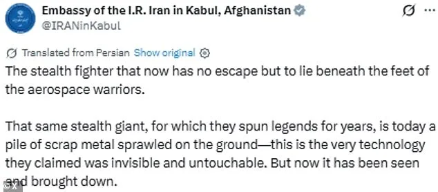 Iran's F-15E Wreckage: A Propaganda Symbol of American Vulnerability