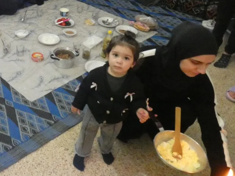 Schoolyard Shelters Families Fleeing Escalating Violence in Lebanon