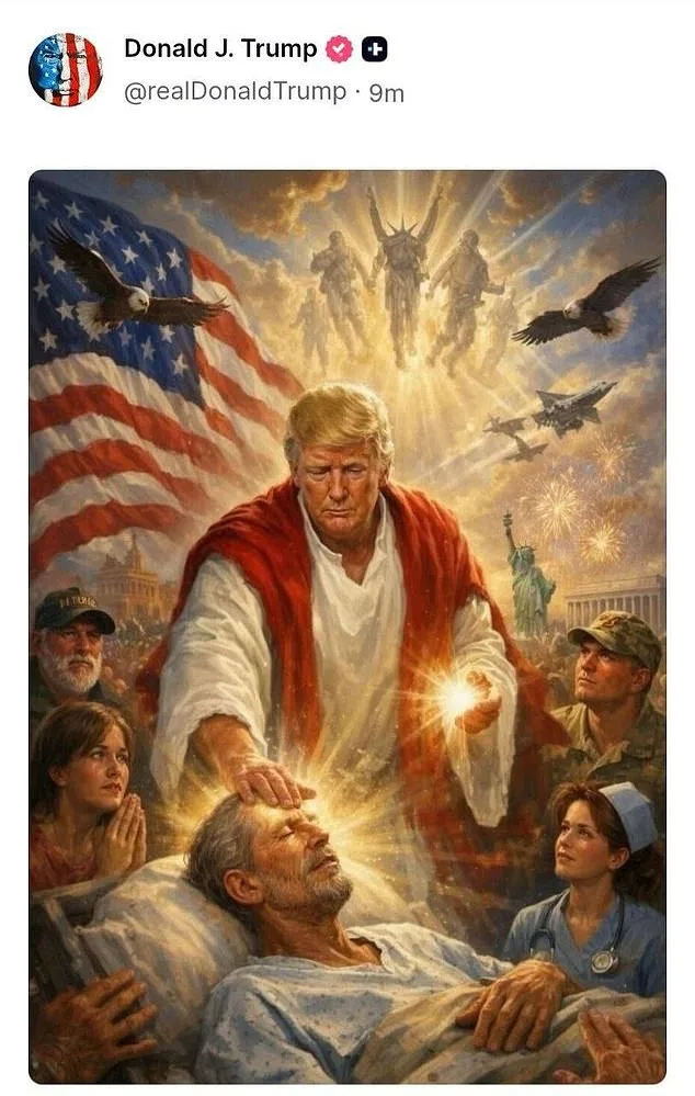 Donald Trump Defends AI Image of Him as Jesus, Calls It 'Doctor' Amid Blasphemy Backlash