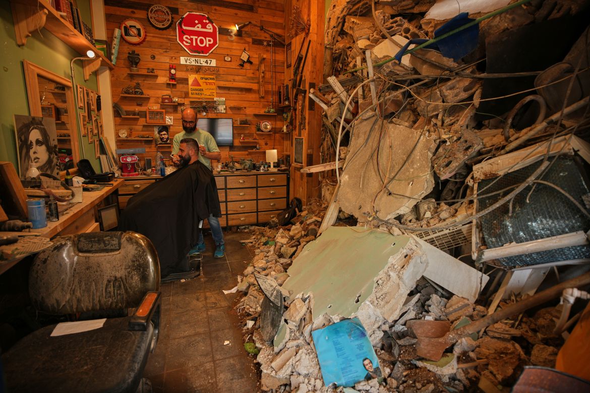 Displaced families return to Lebanon's south despite shelling and damaged homes.
