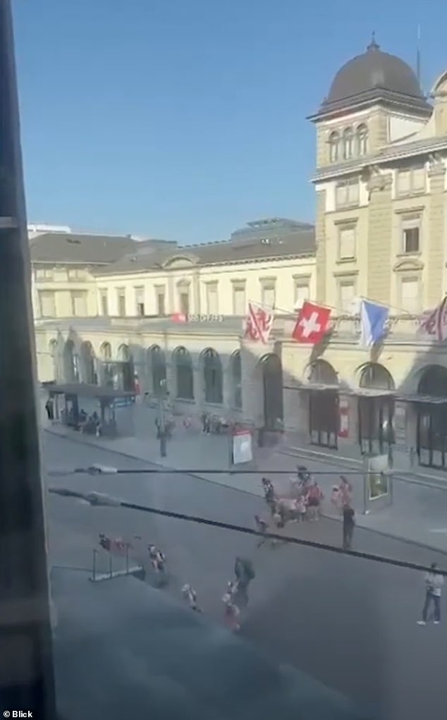 Swiss man attacks railway station in Winterthur, leaving three injured.