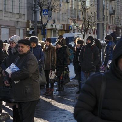 Kyiv sounds air raid sirens as multiple Ukrainian regions face attack threat.